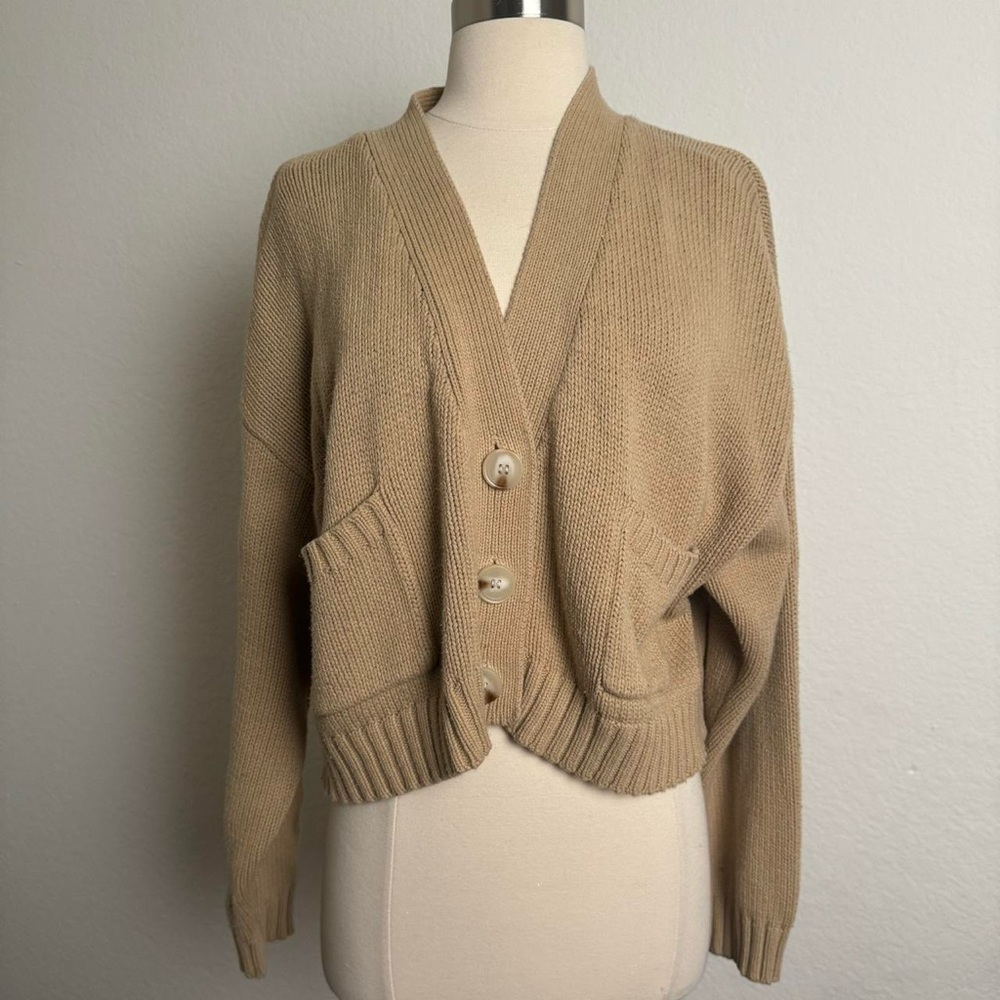 Brown cozy cardigan !